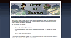 Desktop Screenshot of cityofsedan.com
